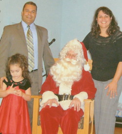 DeMouras and Santa