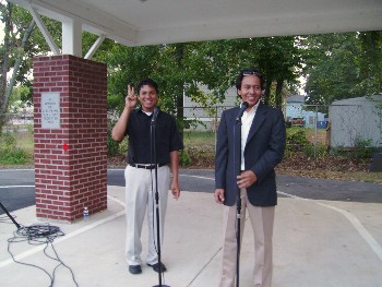 Two of our featured singers.