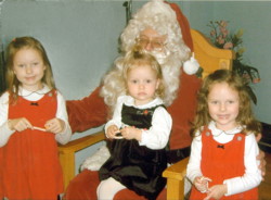 Three girls and lots of Christmas wishes...